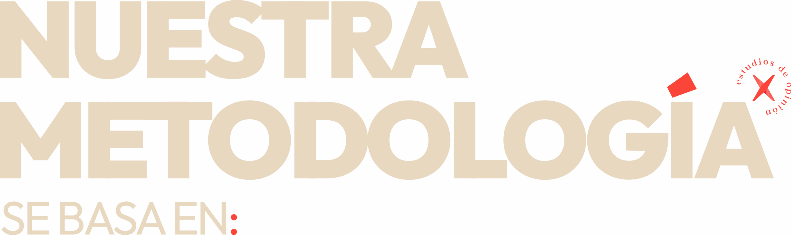 NUESTRA METODOLOGIA